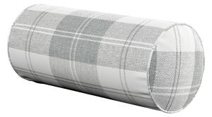Jednoduchý valcový vankúš farba produktu sivá látka zapletaná, vzorované