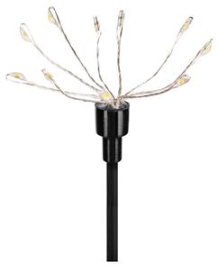 LED solárne dekoratívne svietidlo so snímačom, LED 1,2 V, 3000 K, 73 cm, 600 mAh, IP44