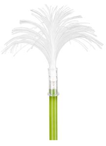 LED Solárne dekoračné svietidlo so senzorom 6xLED/1,2V 3000K 77 cm 600 mAh IP44