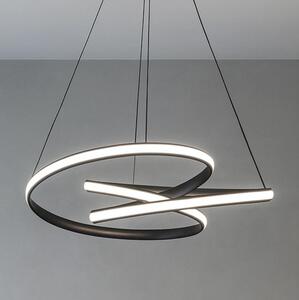 LED Stmievateľný luster na lanku LED/85W/230V 3000-6500K pr. 49 cm + diaľkové ovládanie