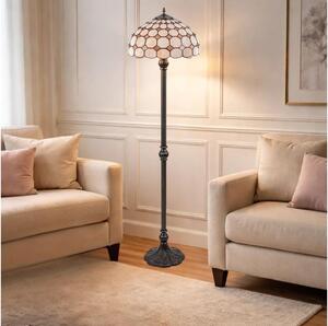 Brilagi - Tiffany vitrážová stojacia lampa DORAN 2xE27/60W/230V