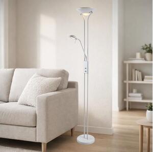 Brilagi - Stmievateľná stojacia lampa SCARLETT 1xR7s/230W/230V + 1xG9/40W biela
