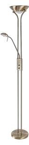 Brilagi - Stmievateľná stojacia lampa SCARLETT 1xR7s/230W/230V + 1xG9/40W bronzová