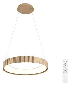 Brilagi - stmievateľný LED závesný luster FALCON MODERN LED/30W/230V 40 cm béžová s diaľkovým ovládačom