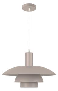 Závesný luster FERRO 1xE27/15W/230V sivý