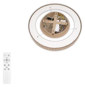 Brilagi - stmievateľný LED závesný luster FALCON MODERN LED/30W/230V 40 cm béžová s diaľkovým ovládačom