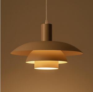 Závesný luster FERRO 1xE27/15W/230V sivý