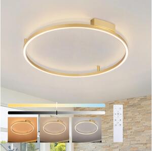 Brilagi - stmievateľné LED svietidlo PORTOFINO LED/60W/230V pr. 80 cm zlaté + DO