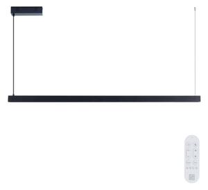Immax NEO 07307L-LED stmievateľný luster na lane MADEIRA 33W/230V Wi-Fi Tuya 152 cm čierny