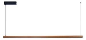 Immax NEO 07305L - LED stmievateľný luster na lankách MADEIRA 44W/230V Wi-Fi Tuya 202 cm dub