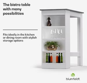 Blumfeldt Erskine, barový stôl, pultový stôl, domáci bar, 3 úrovne, moderný dizajn