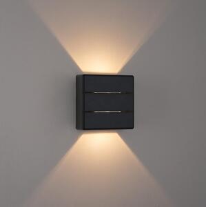 Immax 08520L - LED vonkajšie nástenné svietidlo LUXLINE 6W/230V 3000K IP54 čierne