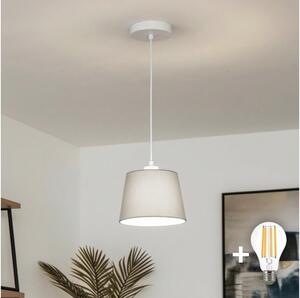 Brilagi - LED luster na lanku CERIA 1xE27/40W/230V pr. 20,5 cm sivá