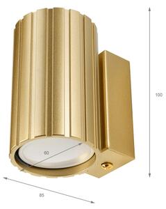 Brilagi - Nástenné svietidlo CRISPINA 1xGU10/10W/230V 10 cm zlaté