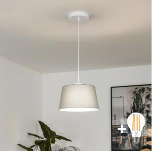 Brilagi - LED luster na lanku CERIA 1xE27/40W/230V, priemer 25 cm, sivý