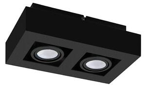 Eglo 31063 - LED bodové svietidlo MENDOZA 2xLED/4,7W/230V 3000K čierne