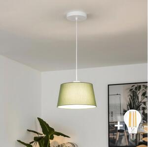 Brilagi - LED luster na lankách CERIA 1xE27/40W/230V pr. 25 cm zelený