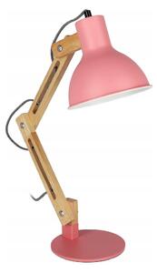 Stolná lampa 1xE27/40W/230V ružová