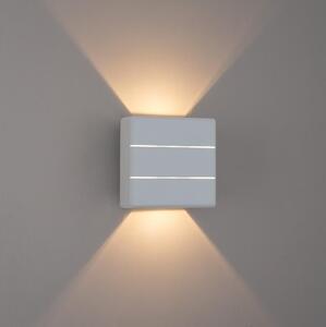 Immax 08521L - LED vonkajšie nástenné svietidlo LUXLINE 6W/230V 3000K IP54 biele