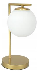 Stolná lampa 1xE27/40W/230V zlatá/biela