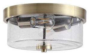 Searchlight 66210-2AB - Kúpeľňové stropné svietidlo PRESTON 2xE27/60W/230V IP44 priemer 33 cm, mosadz