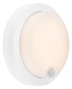 Brilo - LED nabíjateľné vonkajšie nástenné svietidlo s pohybovým senzorom LED/4W/5V 4400 mAh IP44 biele