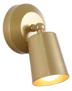 Searchlight 23340GO - Nabíjateľné a stmievateľné LED nástenné svietidlo CONE LED/1,5W/5V zlaté