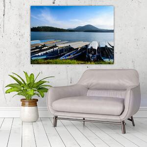 Obraz lodí v prístave (Obraz 60x40cm)