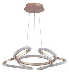 Searchlight 66110CP - LED stmievateľný luster na lanku DOODLE LED/40W/230V mosadz
