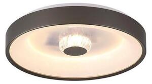 Searchlight 89735-38LT - LED stmievateľné stropné svietidlo POLKA 24W/230V + 6W pr. 38,5 cm hnedé