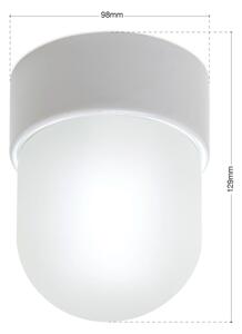 Orion - Stropné svietidlo OSTIA 1xE27/40W/230V pr. 9,8 cm biele