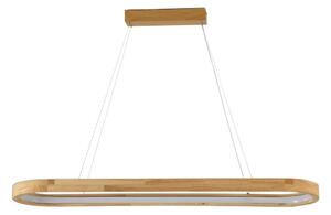 Brilagi - LED závesný luster na lankách UMEA WOOD LED/40W/230V 90x22 cm drevo