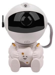 Retlux - LED detský projektor 230 V astronaut 12,5 cm s diaľkovým ovládaním