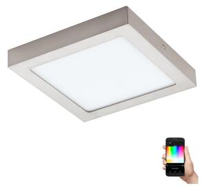 Eglo 33319 - LED RGBW stmievateľné stropné svietidlo FUEVA-C LED/15,6W/230V 22,5x22,5 cm
