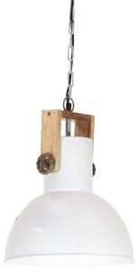 Industriálna závesná lampa 25 W biela mangovník 32 cm okrúhla E27