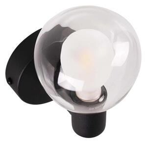 Kúpeľňové nástenné svietidlo POLA 1xG9/5W/230V IP44 čierne/číre