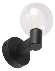 Kúpeľňové nástenné svietidlo POLA 1xG9/5W/230V IP44 čierne/číre
