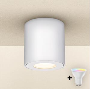 Brilagi - LED RGBW stmievateľné kúpeľňové svietidlo MIA 1xGU10/4,8W/230V 84x80 mm biele IP54