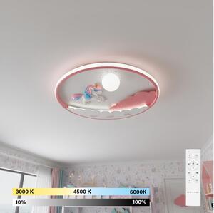 Brilagi -LED Stmievateľné detské stropné svietidlo UNICORN LED/68W/230V 3000-6000K+DO