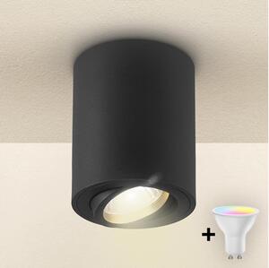 Brilagi - LED RGBW stmievateľné bodové svietidlo MIA 1xGU10/4,8W/230V 100x80 mm čierna