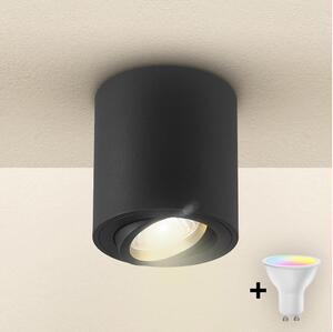 Brilagi - LED RGBW stmievateľné bodové svietidlo MIA 1xGU10/4,8W/230V 84x80 mm čierne