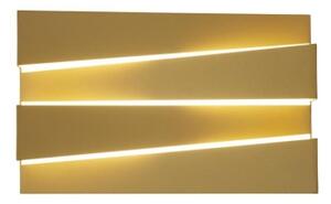 Searchlight 86410GO - LED nástenné svietidlo SECTION LED/18W/230V zlaté