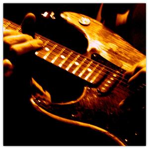 Obraz elektrické gitary (Obraz 30x30cm)