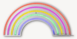 Atmosphera - LED neónová nástenná dekorácia RAINBOW LED/5V