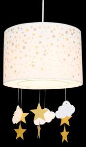 Atmosphera - Detský luster na lanku STARS 1xE27/40W/230V