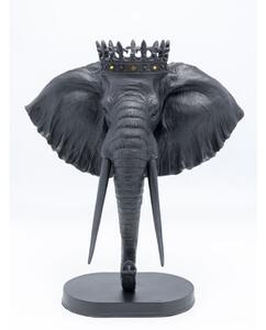 Elephant Royal dekorácia čierna