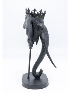 Elephant Royal dekorácia čierna