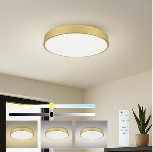 Brilagi - LED stmievateľné svietidlo POOL LED/60W/230V 3000-6000K pr. 60 cm zlaté + diaľkové ovládanie