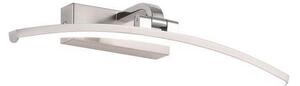 Searchlight 79821-40SS - LED Obrazové svietidlo SANTORINI LED/8,2W/230V strieborné