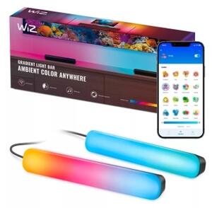 WiZ -SADA 2x stmievateľných LED svietidiel RGBIC GRADIENT LED/8,2W/230V 2700-6500K Wi-Fi